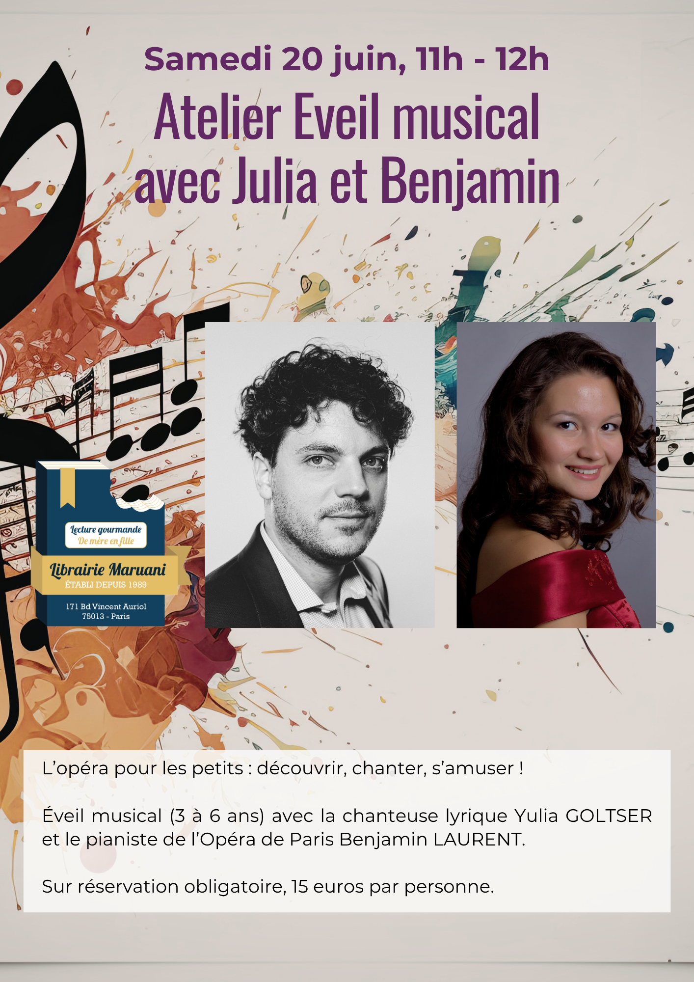 Atelier éveil musical