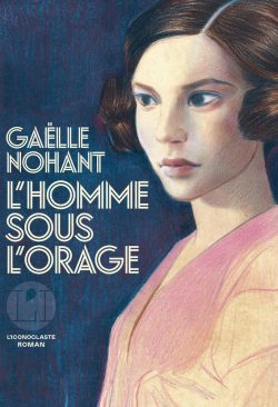 homme sous l'orage